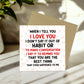 Romantic Card For Valentines Day Anniversary Best Thing Ever