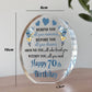 Novelty 70th Birthday Gifts For Dad Grandad Uncle Brother