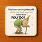 Funny Dad Gift For Dad Grandad COASTER Joke Dad Grandad Gift
