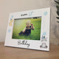 First Birthday Gifts For Baby Boy White Wooden 7x5 Photo Frame