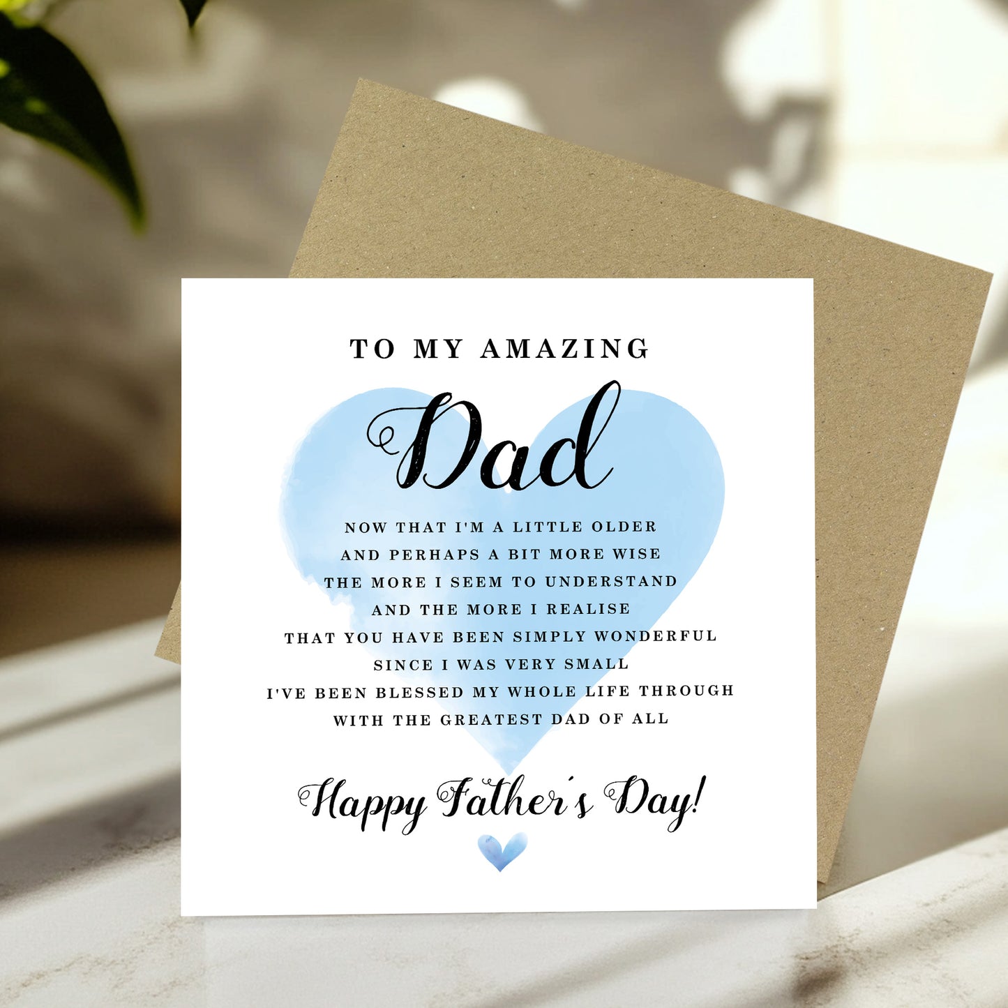 Amazing Dad Fathers Day Card From Daughter Happy Father's Day