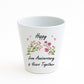 6th Wedding Anniversary Gifts For Wife Couple Gift Plant Pot
