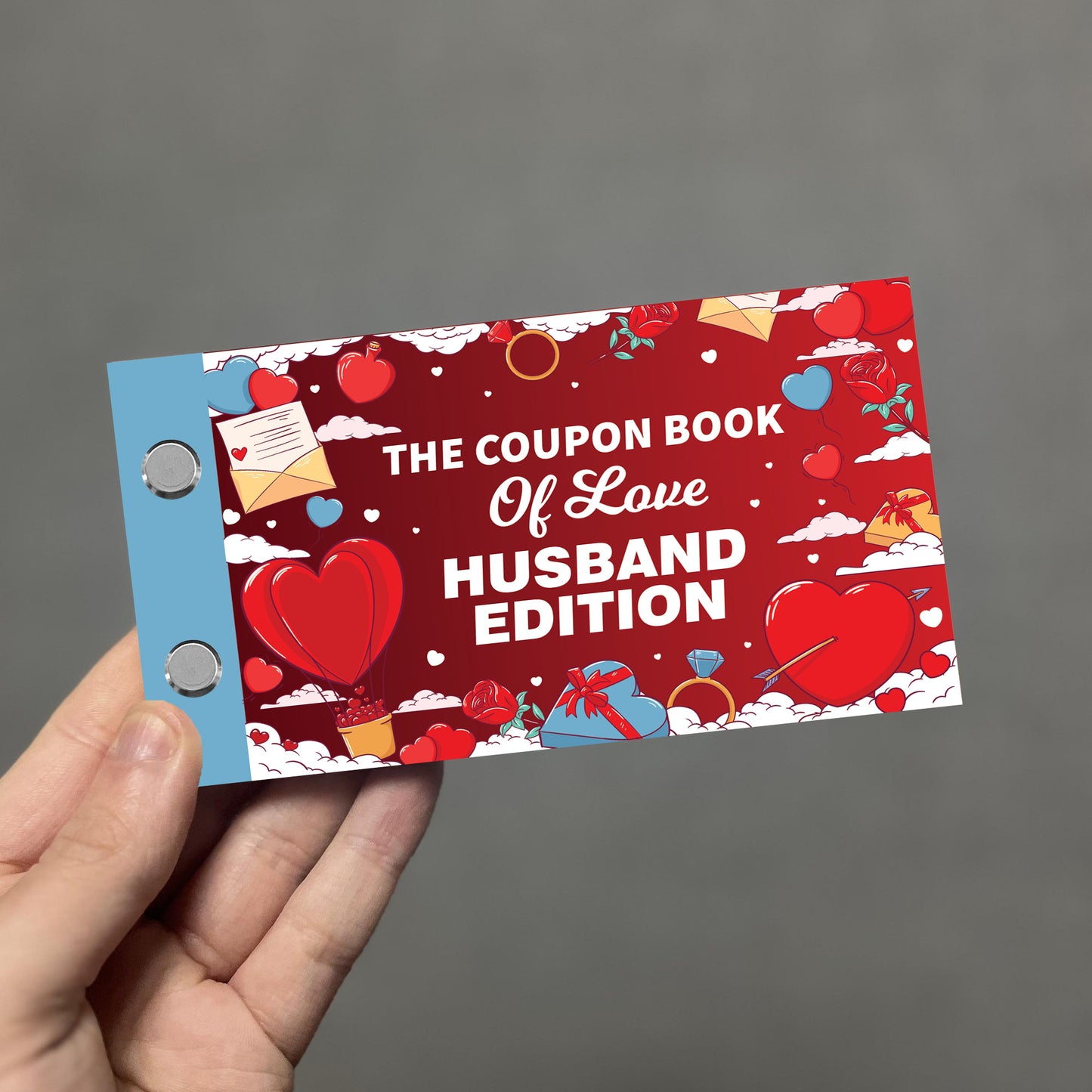Husband Coupon Book Of Love Valentines Day Gifts For Him