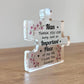 Nan Gifts Acrylic Puzzle Piece Best Nan Gifts from Grandson Gift
