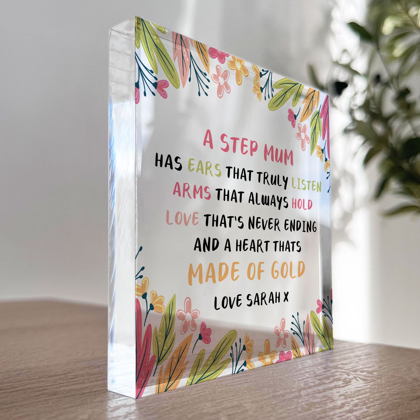 Personalised Stepmum Birthday Gifts Step Mum Presents