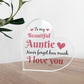 Auntie Gifts Birthday Gifts For Auntie Mothers Day Christmas