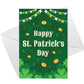 St Patricks Day Pack of 6 Greeting Cards For Friends Family