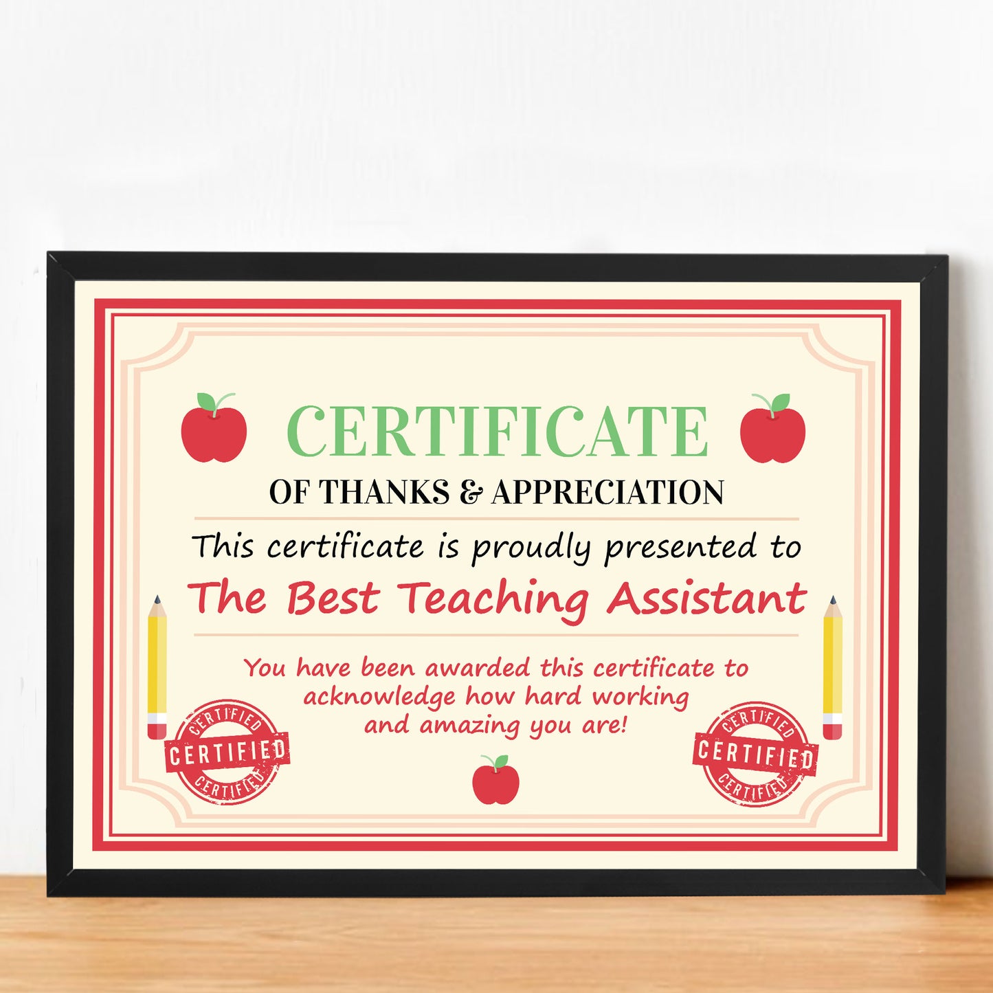 Gift For Best Teaching Assistant Leaving School Nursery Gift