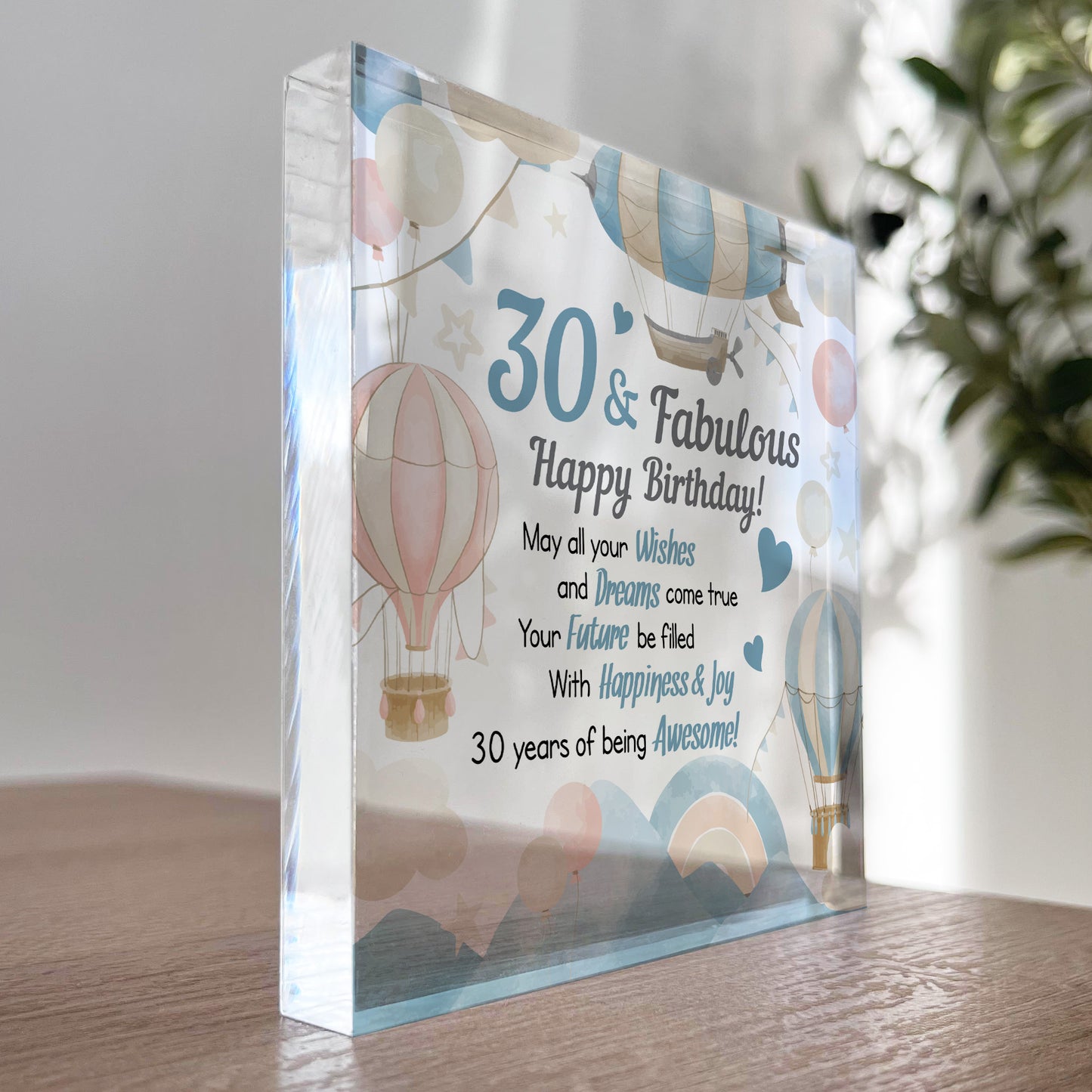 30th Birthday Gift For Women Her 30 Years Old Today