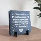 Chance Made Us Colleagues Gift Slate Plaque Leaving Job Gift