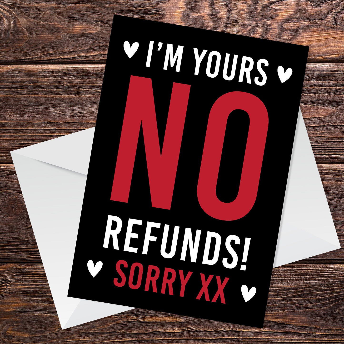 Funny Valentines Day Card I’m Yours Joke Card for Wife Husband