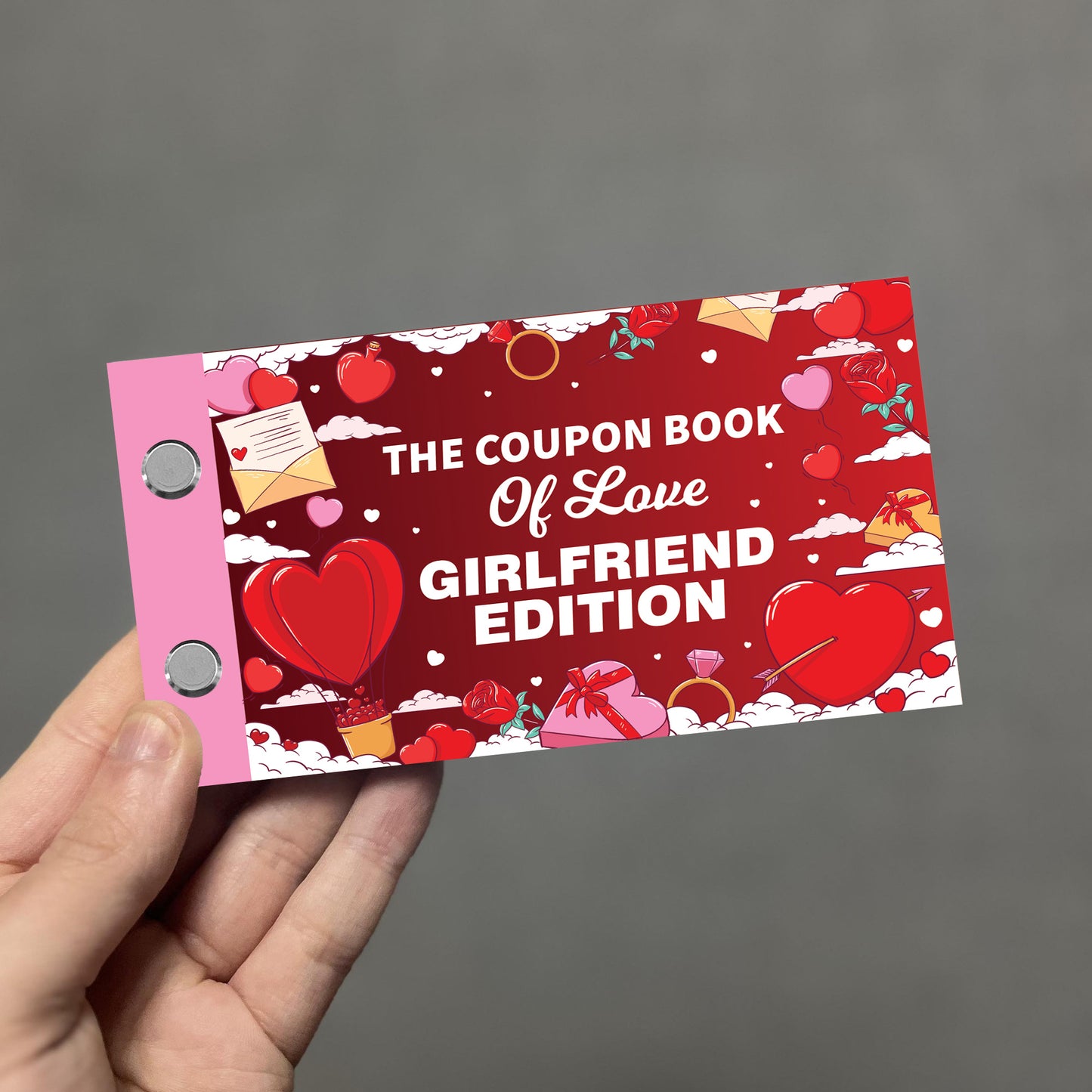 Girlfriend Coupon Book Of Love Valentines Day Anniversary Gifts