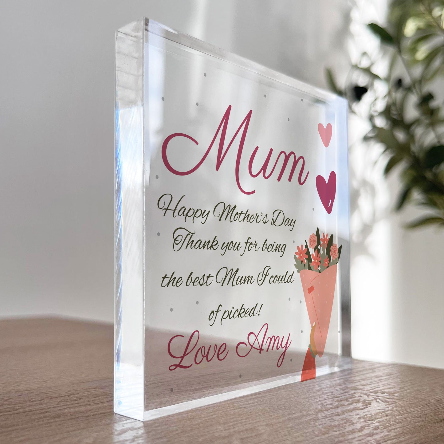 Mothers Day Gifts For Mum Thank You Gift From Daughter Son