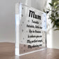 Mum Memorial Plaque For Mothers Day Birthday In Memory Plaque