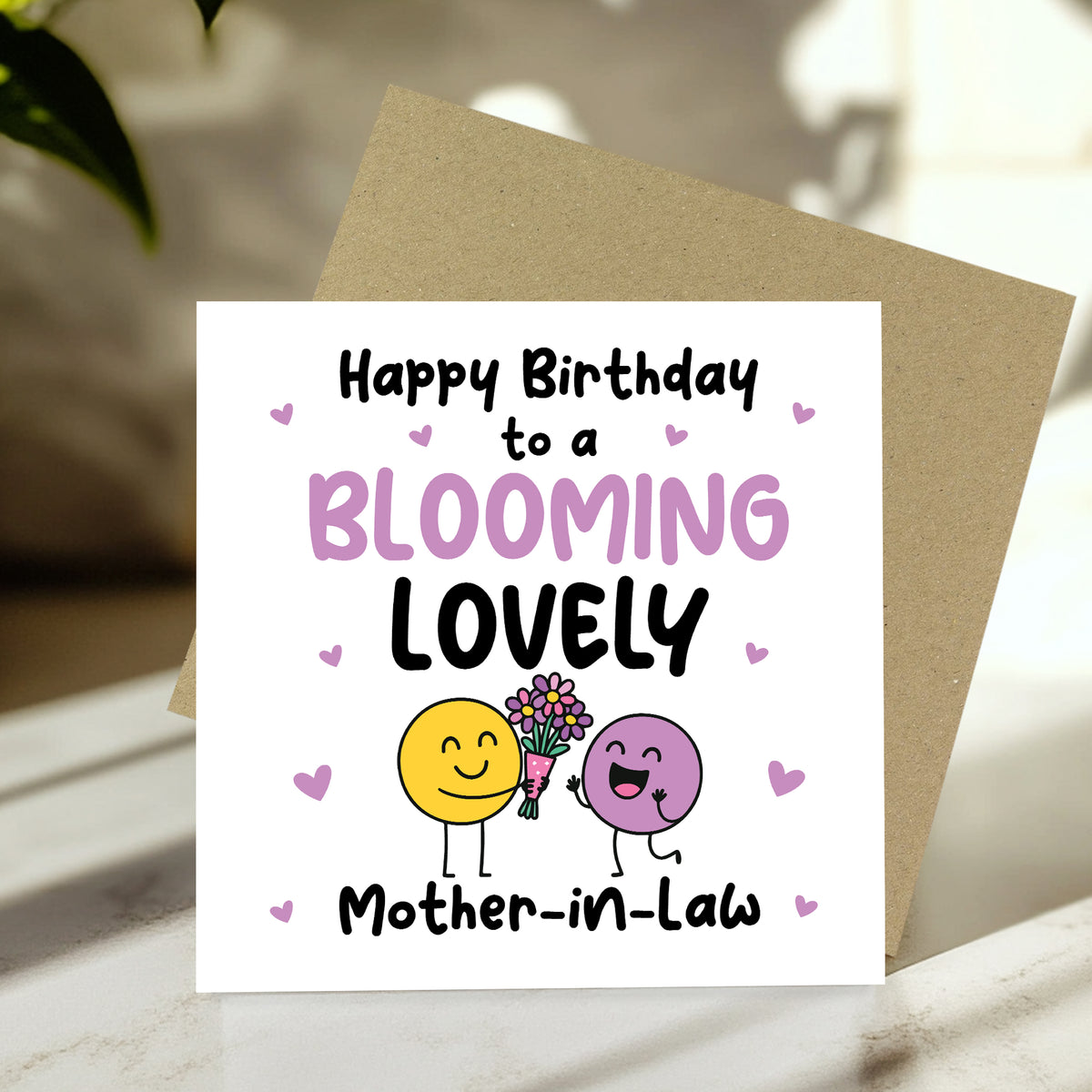 Happy Birthday Card For Mother In Law Blooming Lovely Mother