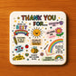Teacher Thank You Coaster Teacher Appreciation Gift For Women