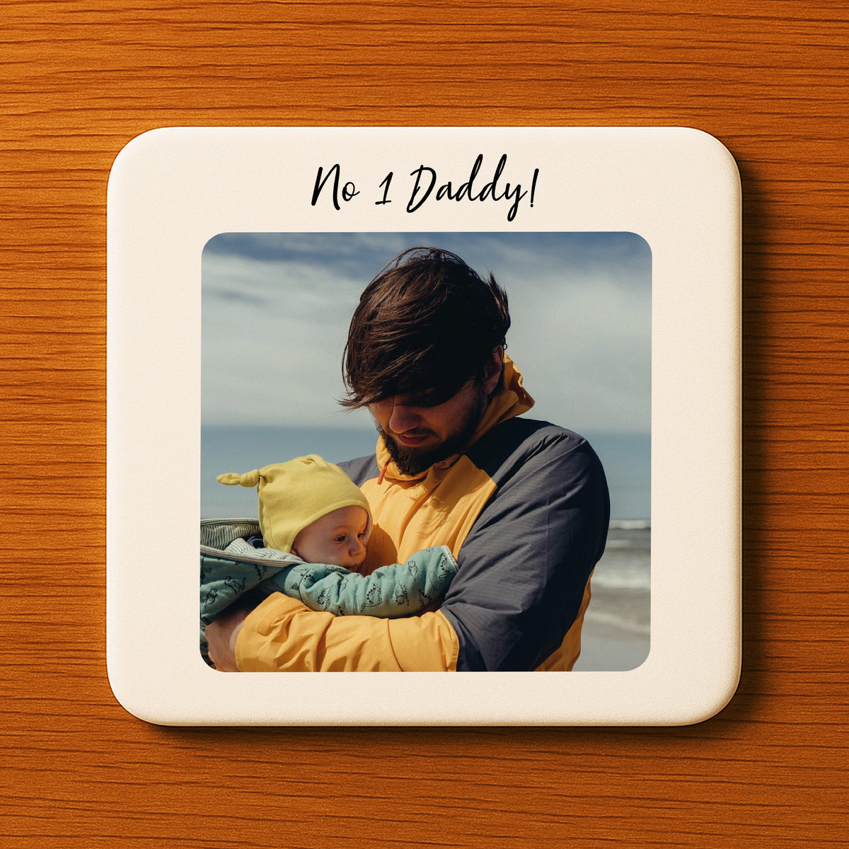 Personalised Daddy Gift For Fathers Day Birthday NO 1 Daddy Coas