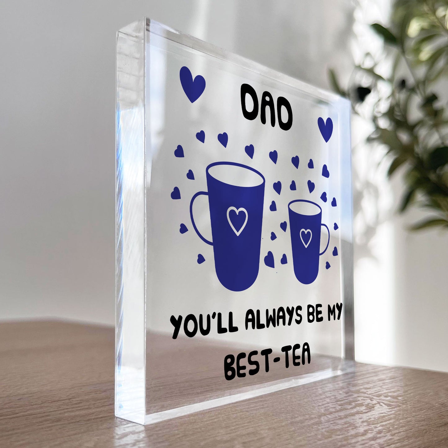 Dad Gifts From Daughter Son Acrylic Block Dad Gift For Birthday