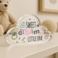 Gift For Baby Girl Nursery Baby Shower Gift Sweet Dreams Plaque