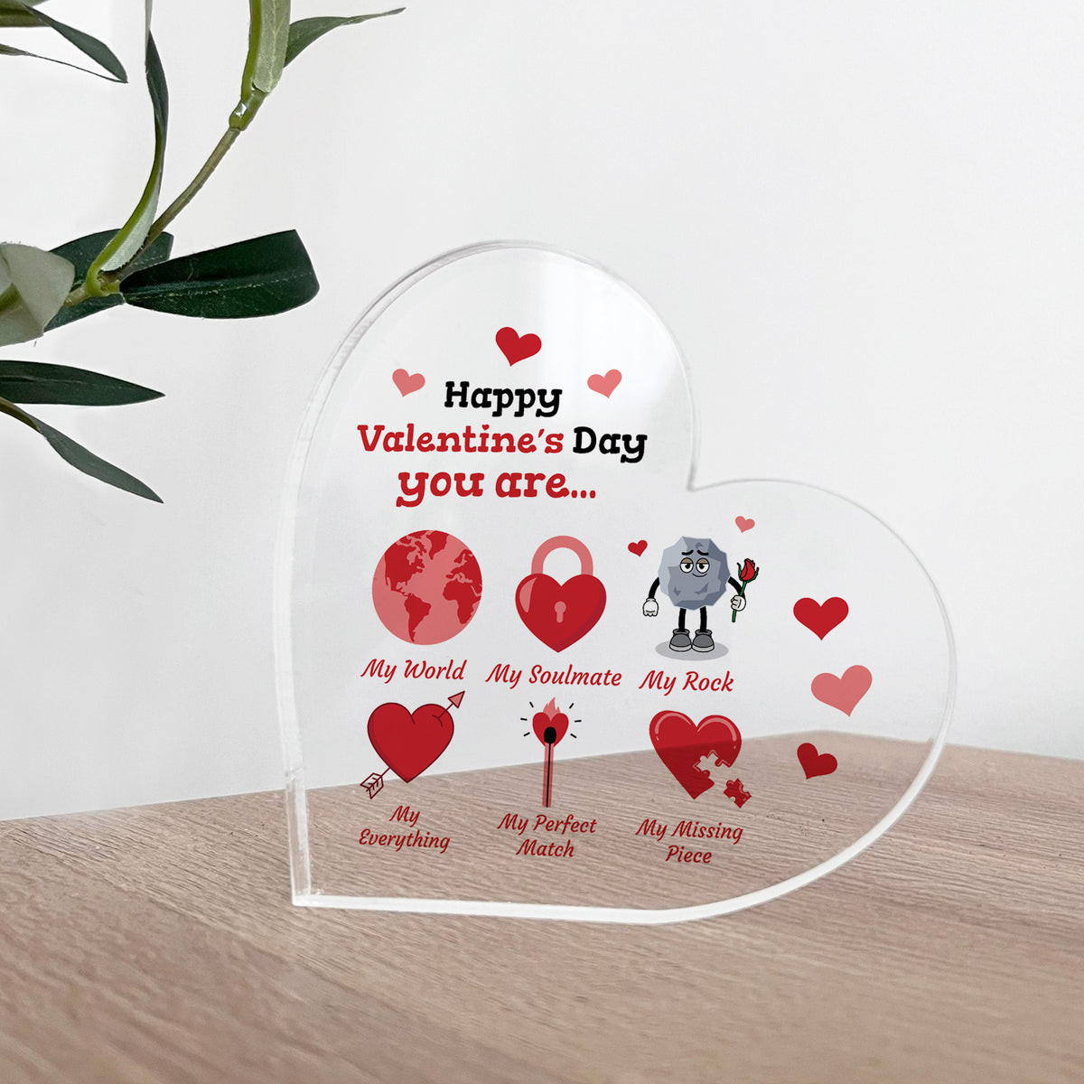 Valentines Day Gift For Boyfriend Girlfriend Wife My Rock