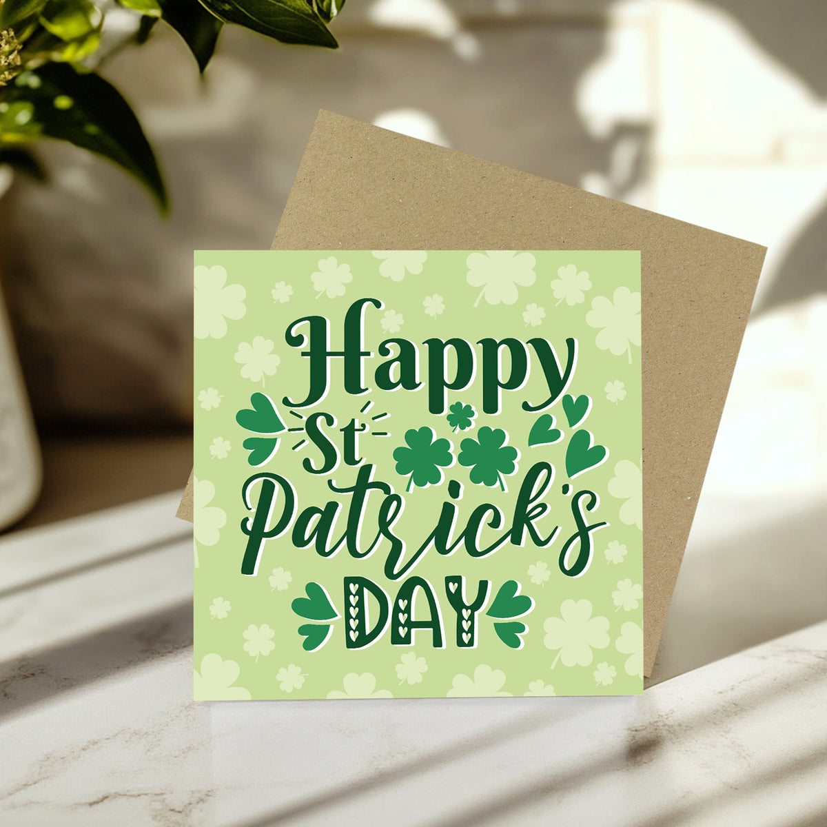 St Patricks Day Card For Friends Family Happy St Patrick’s Day