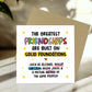 Card For Best Friend FRIENDSHIP Card With Kraft Envelope