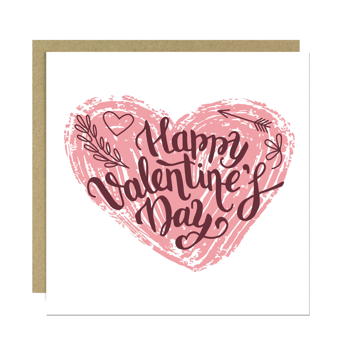 Happy Valentines Day Card Set of 6 Greetings Cards Him Her