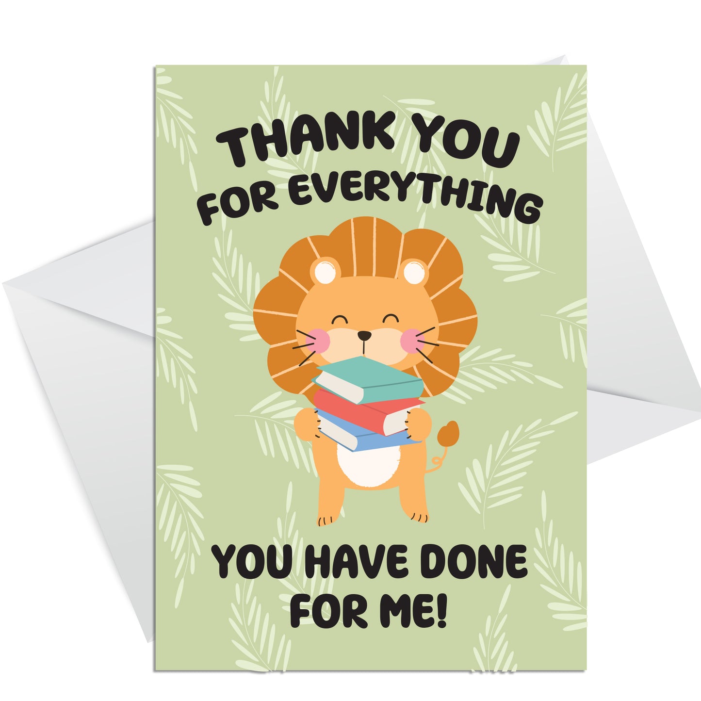 Teacher Thank You Cards Multipack of 6 Greeting Cards Pack