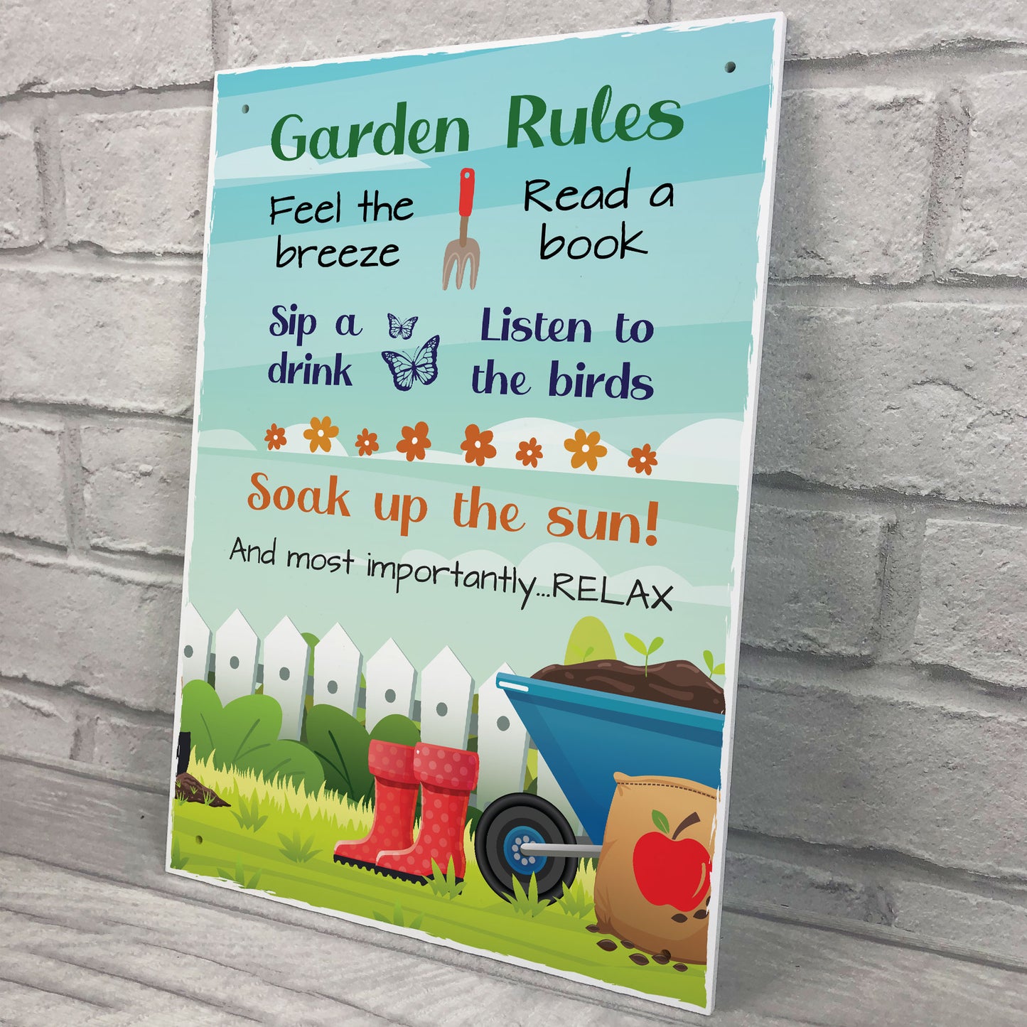 Garden Sign Funny Beautiful Sign For Garden Summerhouse Yard