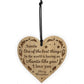 Christmas Gift For Auntie Thank You Heart Hanging Decoration