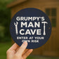 Funny Gift For Grandad Dad Birthday Fathers Day Grumpys Man Cave