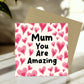 Mothers Day Card Mum Card With Envelope Mum Cards From Daughter