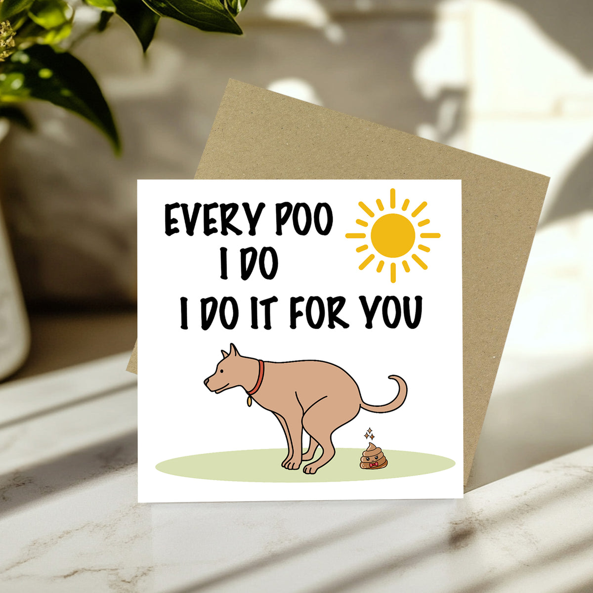 Funny Card For Mum On Birthday Mothers Day Card From Dog