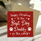Happy Christmas To The Best Dog Daddy Card From The Dog Puppy