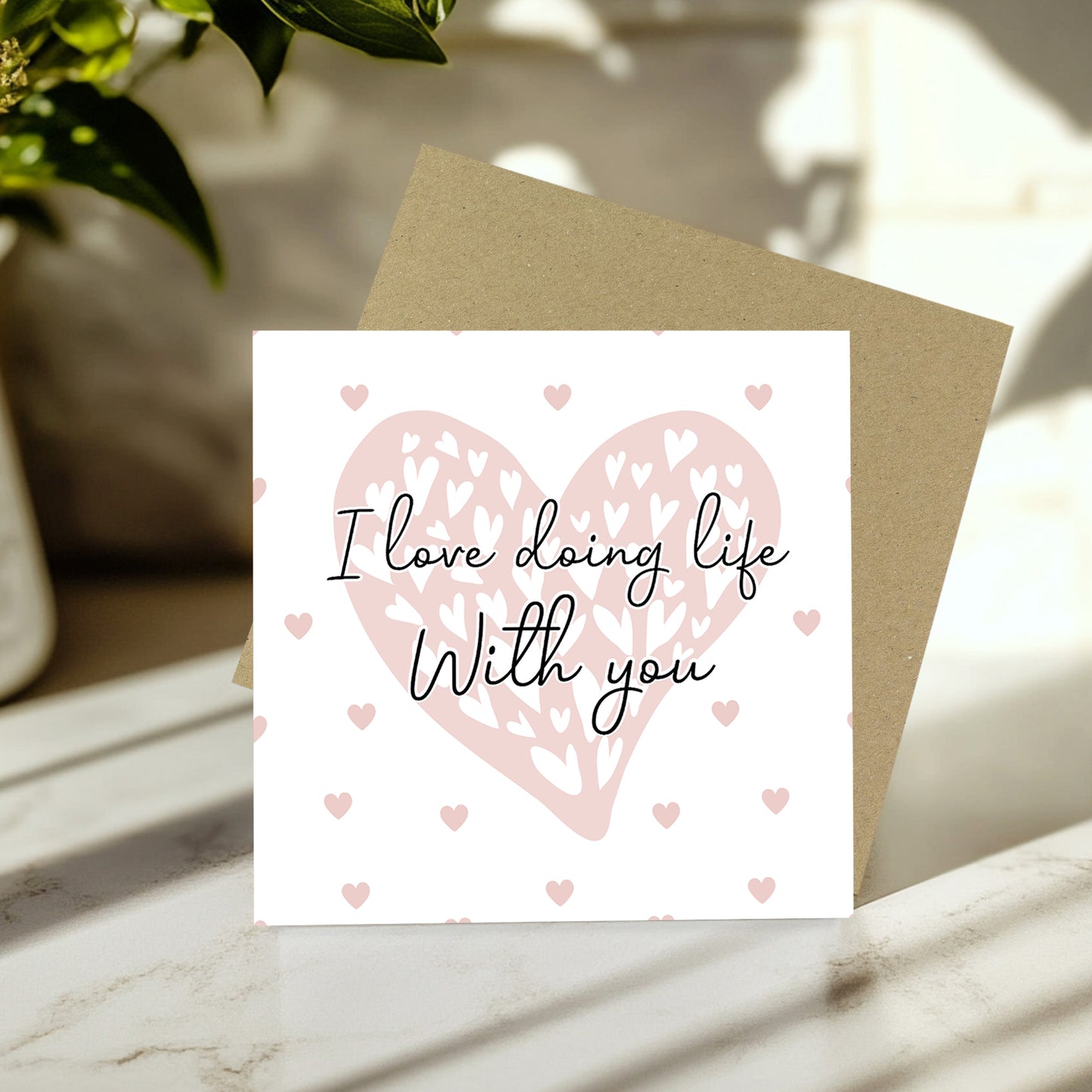 Valentines Day Card For Boyfriend Girlfriend Love Doing Life