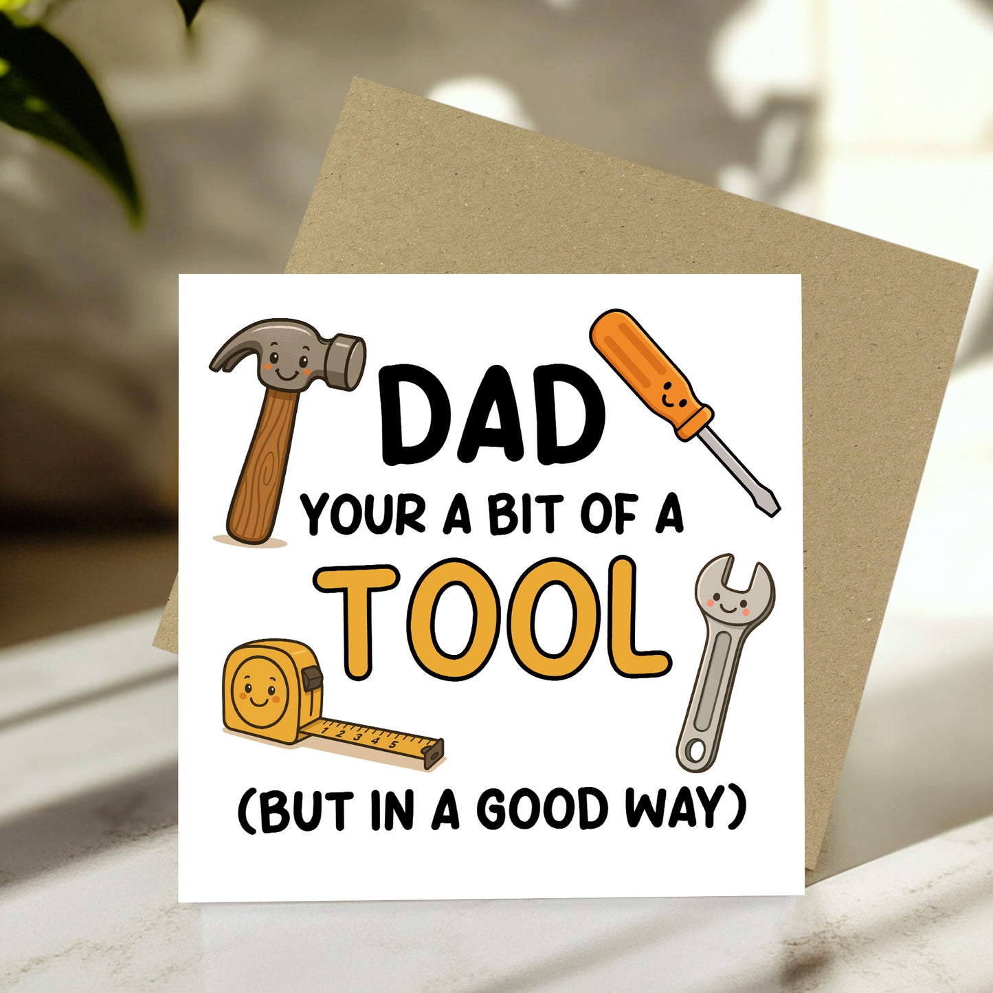 Funny Dad Card For Fathers Day Birthday From Daughter Son Joke