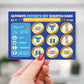 Gifts for Dad Scratch Card Fathers Day Gift Novelty Scratch Card