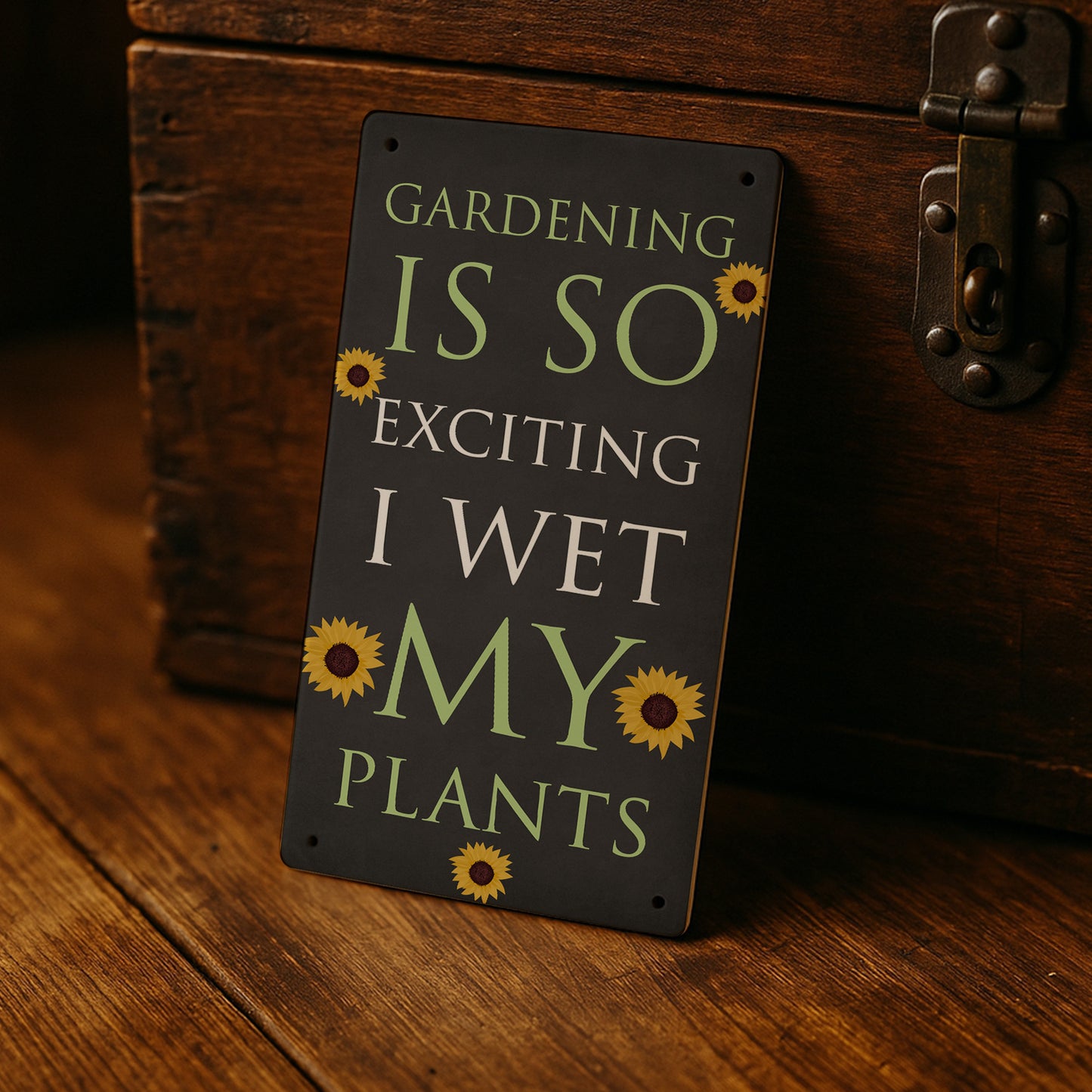 Funny Garden Sign For Outdoors Wet My Plants Funny Gift For Him