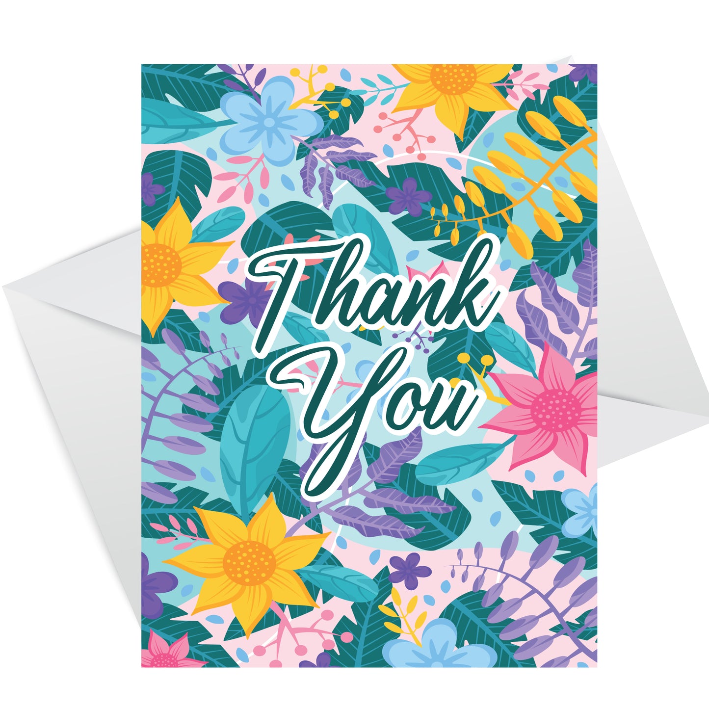Thank You Cards Multipack 6 Unqiue Cards For Teachers Volunteers