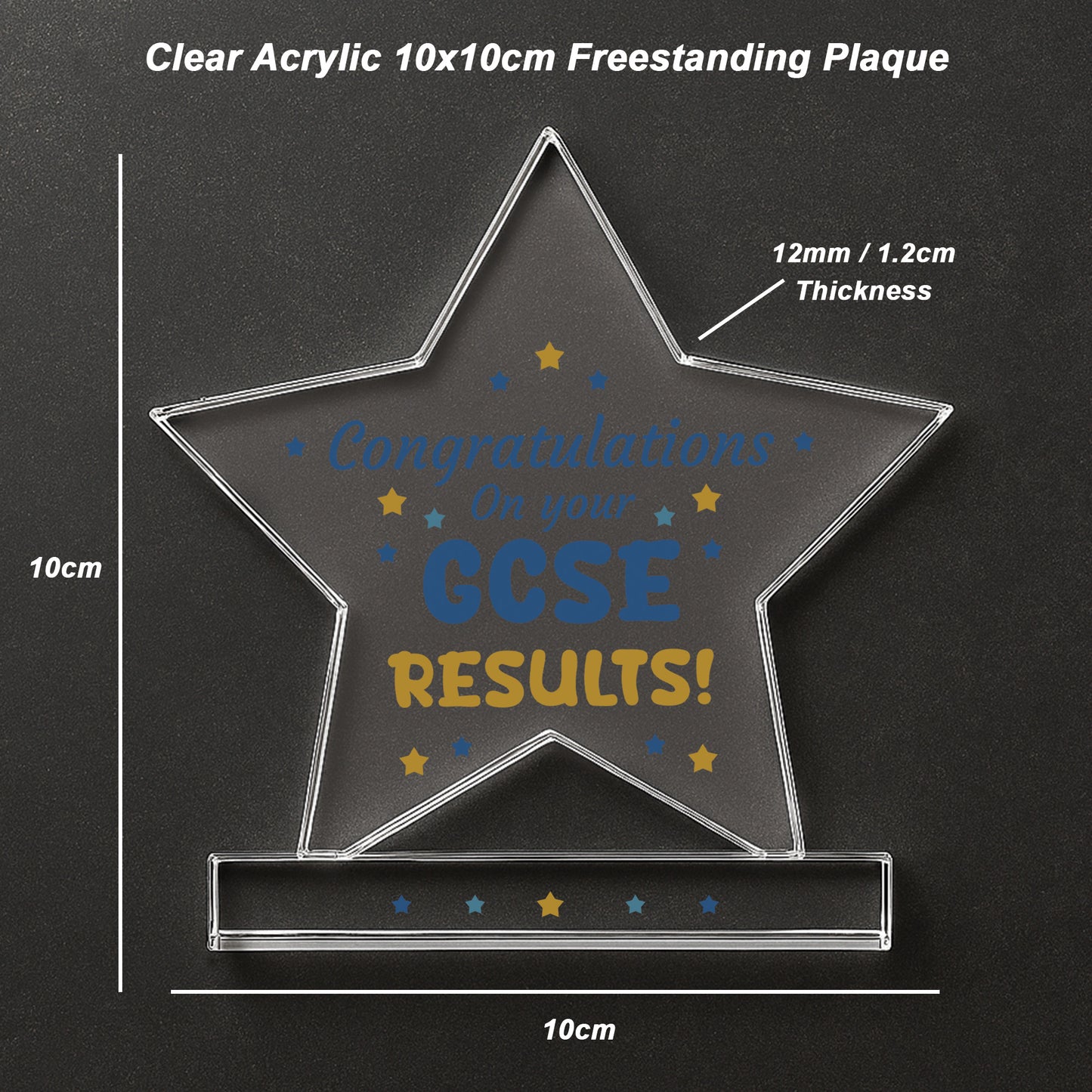 GCSE Congratulations Plaque Passed Exams Gifts Results Day