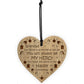 Grandad Happy Christmas Novelty Wooden Heart Gift For Grandad