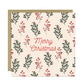 Christmas Cards Pack of 6 With Kraft Envelopes Merry Christmas