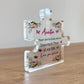 Love You AUNTIE Gift For Birthday Christmas Acrylic Plaque