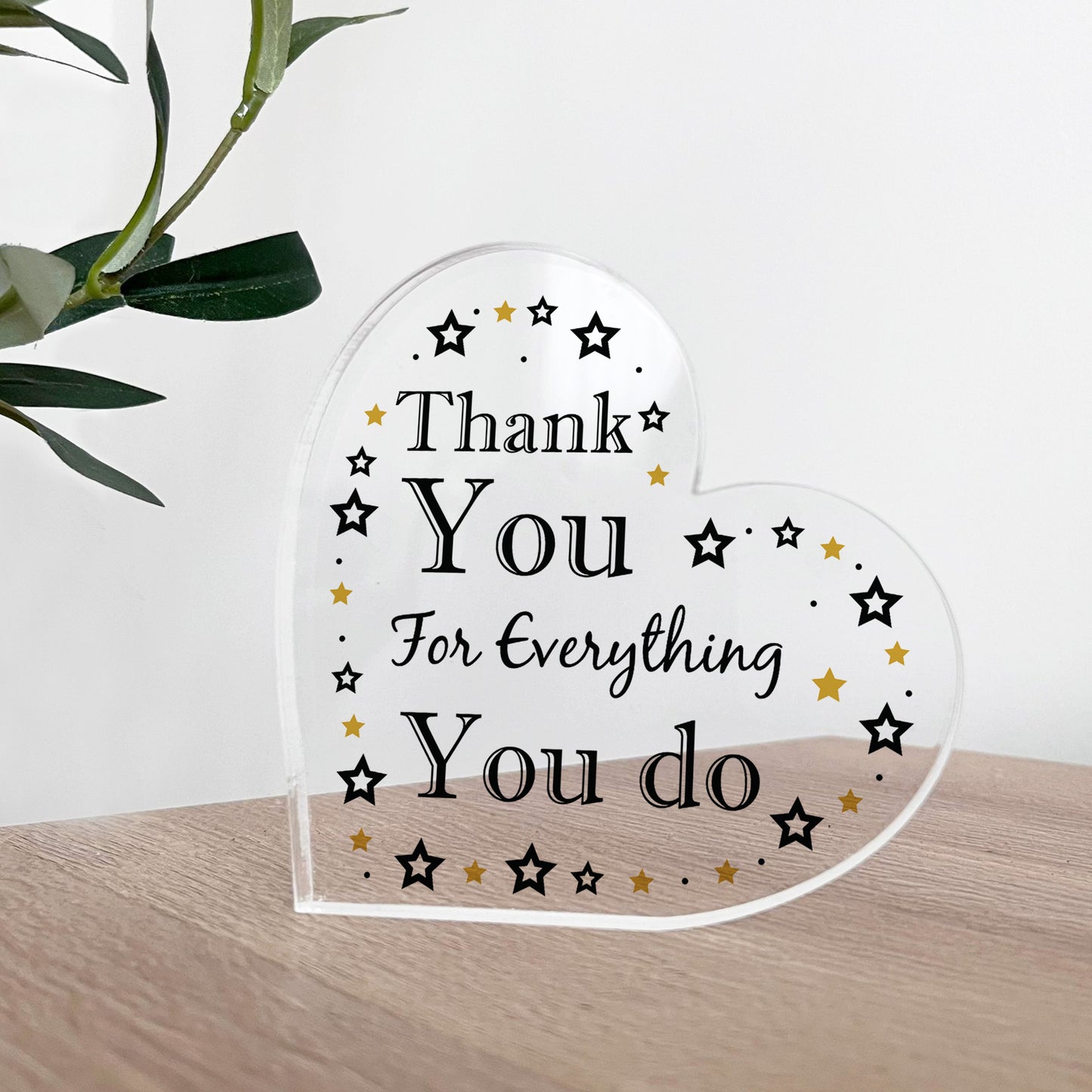 Gift For Colleague Volunteer Teacher Acrylic Plaque Thank You