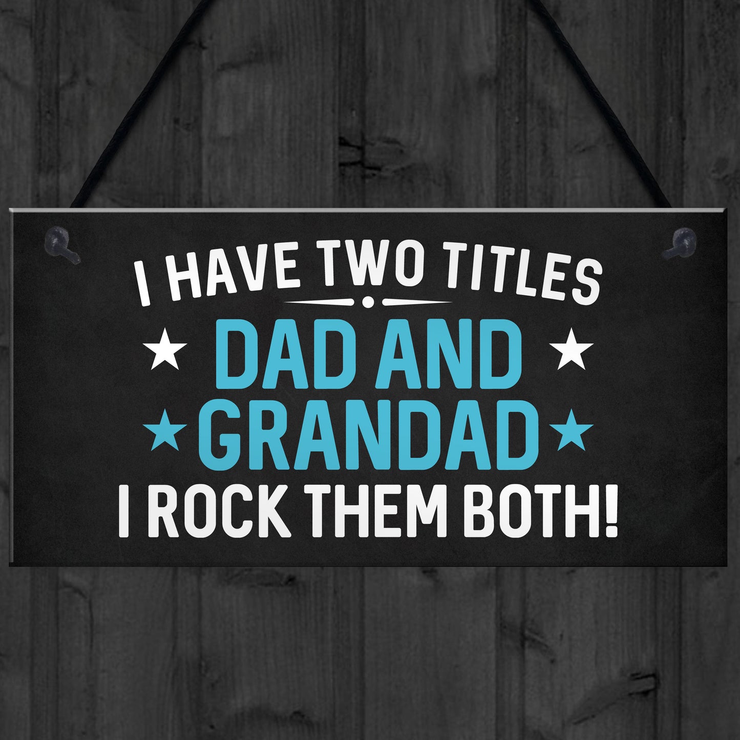 I Have Two Titles Dad And Grandad Funny Fathers Day Gift