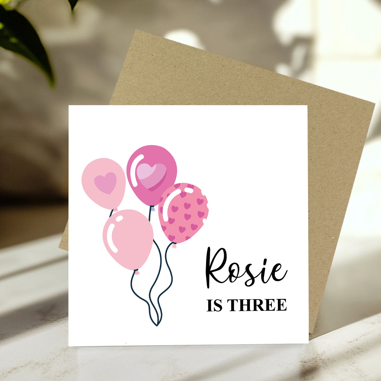 3rd Birthday Card For Daughter Granddaughter Niece Sister Kids