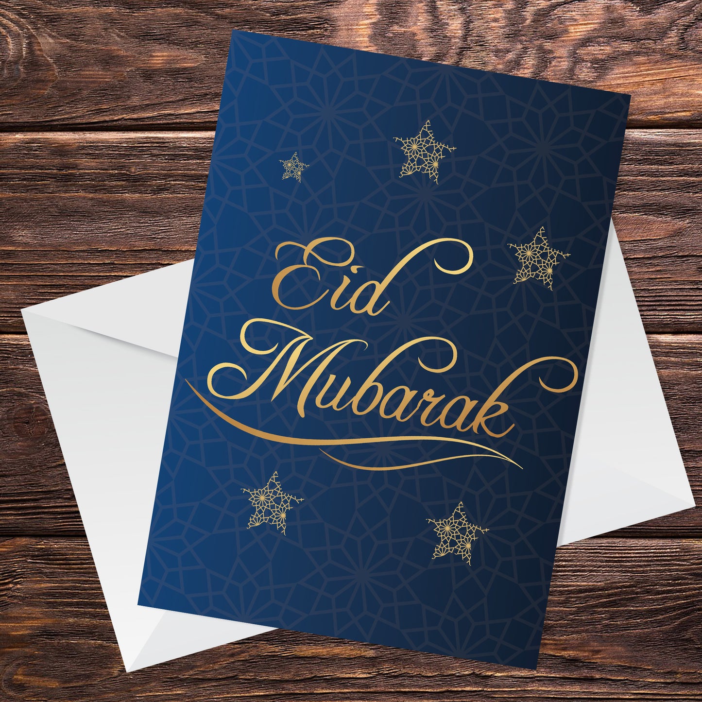 Eid Mubarak Greeting Card  Islamic Eid Mubarak Cards For Family