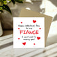 Fiance Valentines Card Valentine's Gifts For Him Fiance Card