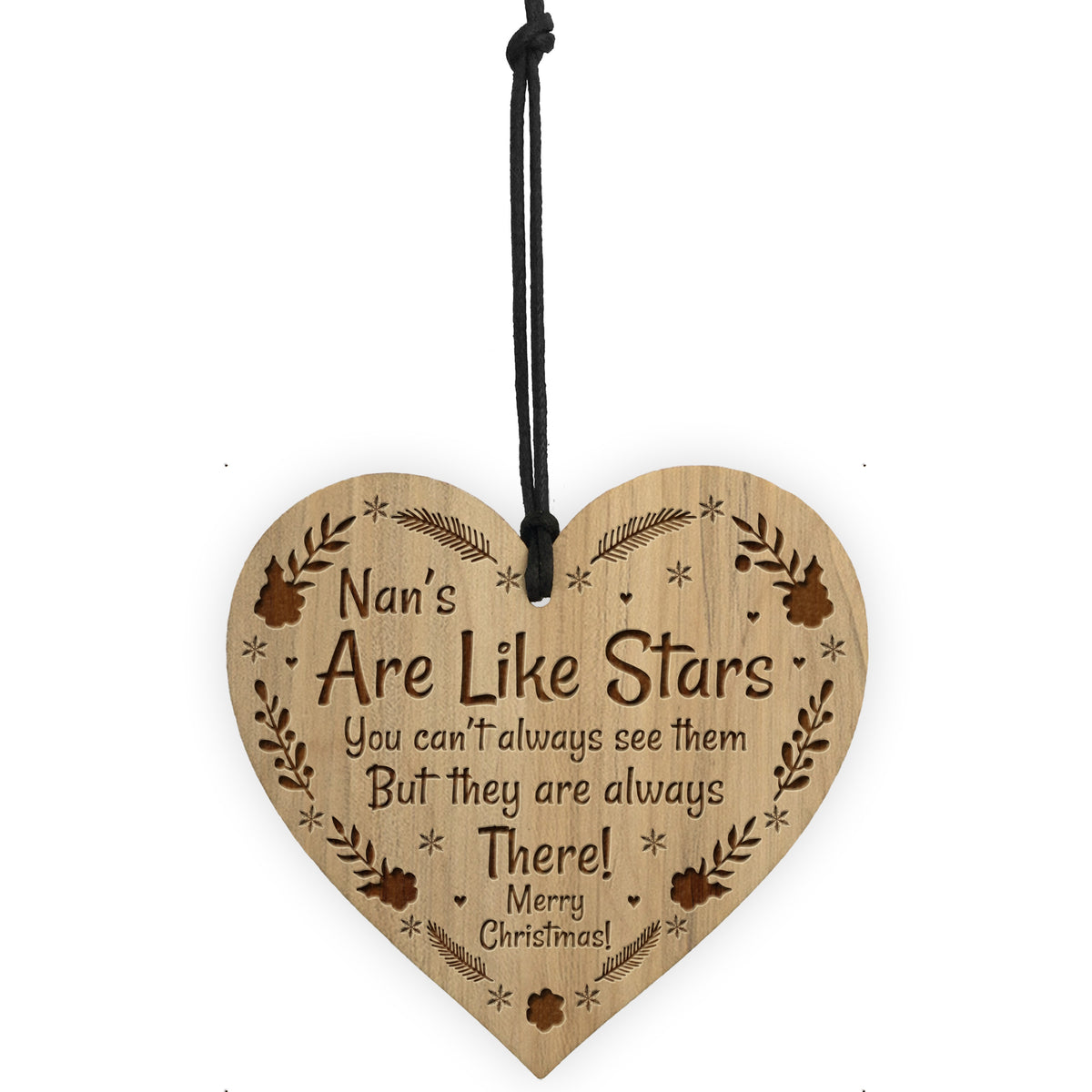 Christmas Gift For Nan Novelty Tree Decoration Bauble Gift