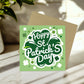 Happy St Patrick’s Day Card Irish Day Card With Shamrock